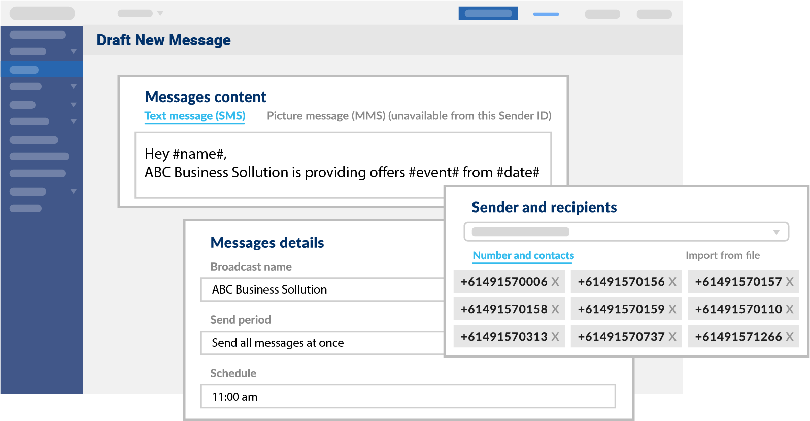 Popular SMS features image